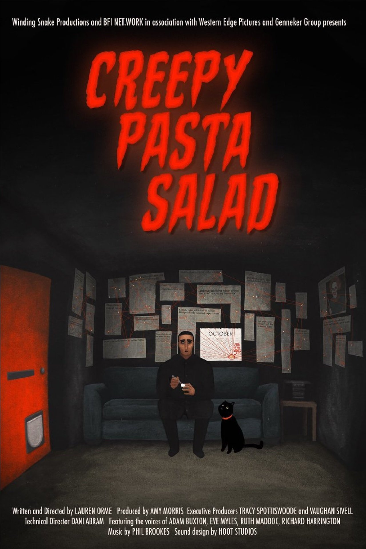 Постер Creepy Pasta Salad